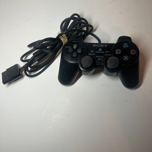 Sony PlayStation 2 Dual Shock Analog Controller - Black - Picture 1 of 5